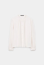 Load image into Gallery viewer, Luisa Cerano Long-Sleeve Blouse in Silk Blend
