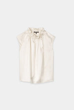 Load image into Gallery viewer, Luisa Cerano Silk Blouse in Milk
