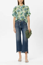 Load image into Gallery viewer, Luisa Cerano Ramie Blouse with Flower Print
