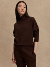 Load image into Gallery viewer, Varley Barker High-Neck Sweater in Coffee Bean
