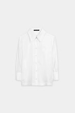 Load image into Gallery viewer, Luisa Cerano Cotton Blend Blouse in White

