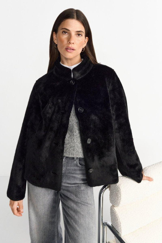 Rich & Royal Short Fur Jacket