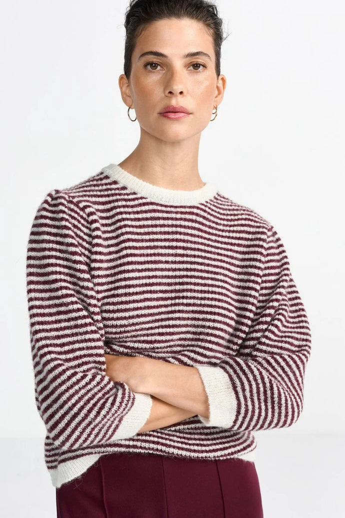 Rich & Royal Striped Pullover