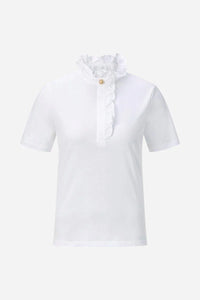 Rich & Royal Mat Mix T-Shirt in White