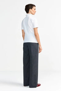 Rich & Royal Mat Mix T-Shirt in White