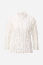 Load image into Gallery viewer, Rich &amp; Royal Lace Blouse in Pearl White
