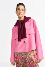 Load image into Gallery viewer, Rich &amp; Royal Boxy Double Face Jacket in Pink Radiance

