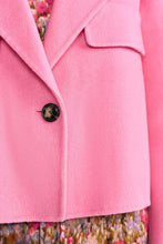 Load image into Gallery viewer, Rich &amp; Royal Boxy Double Face Jacket in Pink Radiance
