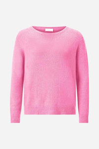 Rich & Royal Crew-Neck Drop Shoulder in Pink Radiance