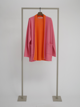 Load image into Gallery viewer, Herzen&#39;s Cardigan 1250 in Orange/ Pink
