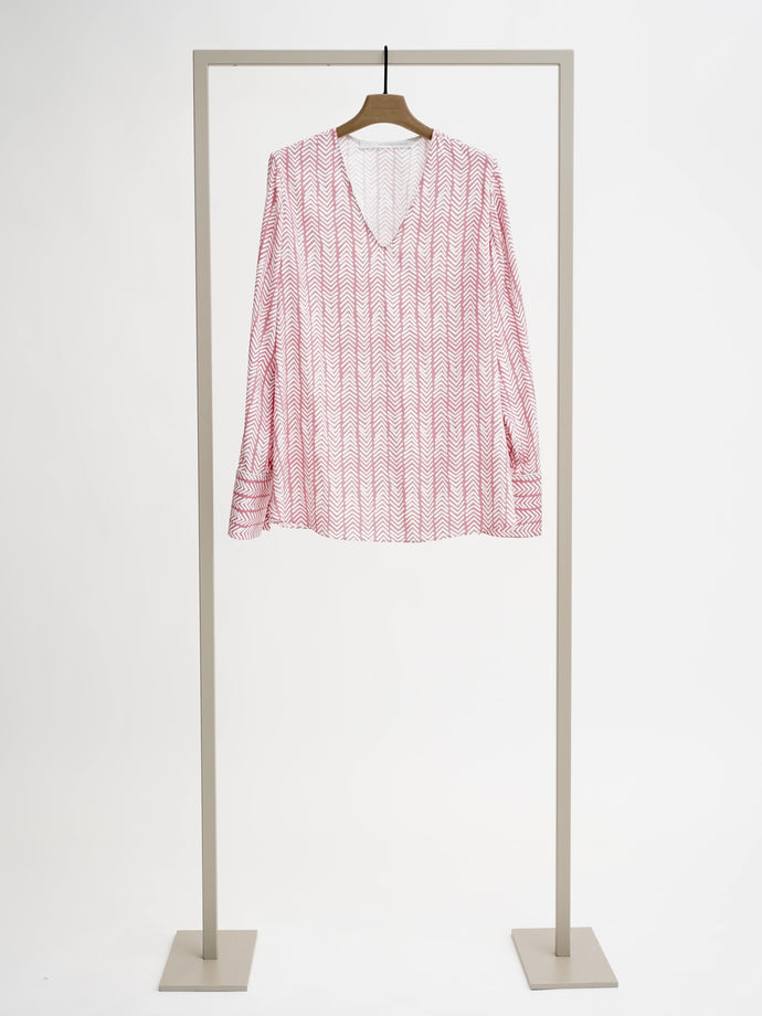 Herzen Blouse in Sienna Superwhite
