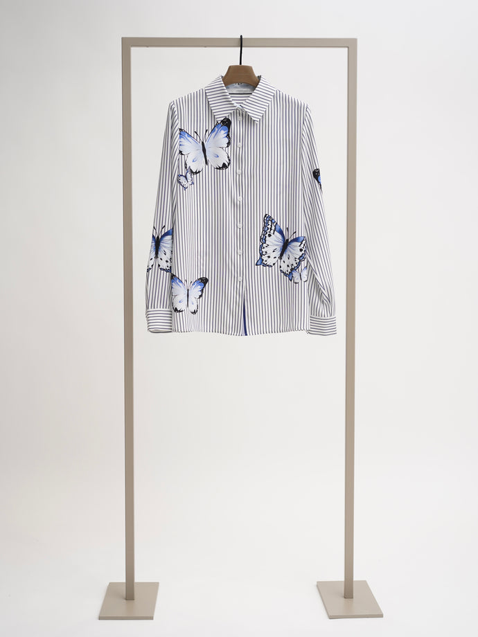 Herzen Blouse in Marino Multi