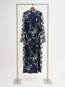 Herzen Dress in Marino Starlight