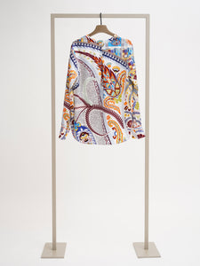 Herzen Blouse in Marina Topas