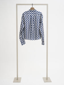 Herzen Blouse in Marino Starlight Superwhite
