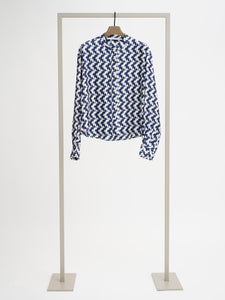 Herzen Blouse in Marino Starlight Superwhite