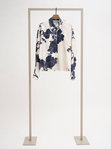 Herzen Blouse in Marino Creamy