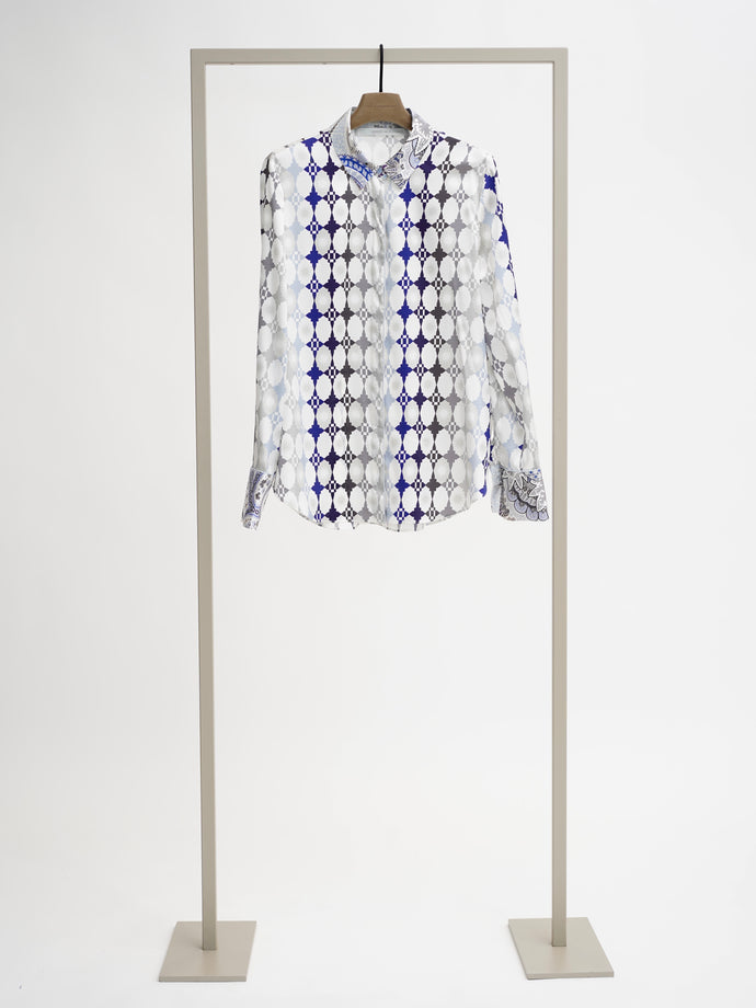 Herzen Blouse in Marina Multi