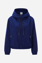 Load image into Gallery viewer, Rich &amp; Royal Hooded Windbreaker in Navy
