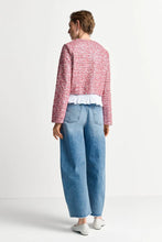 Load image into Gallery viewer, Rich &amp; Royal Boucle Jacket with Peplum

