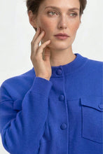 Load image into Gallery viewer, Rich &amp; Royal Cardigan with Chest Pocket
