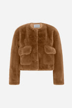 Load image into Gallery viewer, Rich &amp; Royal Faux Fur Jacket
