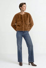 Load image into Gallery viewer, Rich &amp; Royal Faux Fur Jacket
