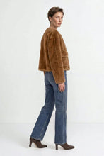 Load image into Gallery viewer, Rich &amp; Royal Faux Fur Jacket
