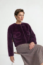 Load image into Gallery viewer, Rich &amp; Royal Faux Fur Jacket
