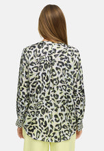 Load image into Gallery viewer, Catnoir Printed Blouse in Yellow Leo
