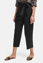 Load image into Gallery viewer, Catnoir Tie Detail Trousers in Black
