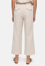 Load image into Gallery viewer, Catnoir Cropped Wide-Leg Trousers in Beige
