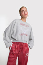 Load image into Gallery viewer, Alix The Label Eagle Sweater in Light Grey

