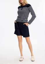 Load image into Gallery viewer, Leo &amp; Ugo Top in Navy/White
