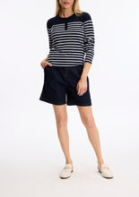 Load image into Gallery viewer, Leo &amp; Ugo Top in Navy/White
