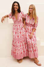 Load image into Gallery viewer, Aspiga Pippa Dress Dress in Red/Ecru
