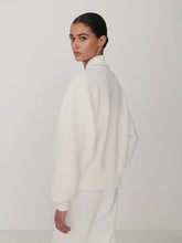 Load image into Gallery viewer, Varley Klaudia Fleece Jacket in Egret
