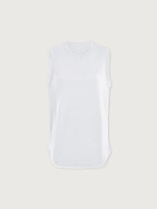 Varley Nolan Seamless Longline Tee in White