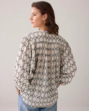Load image into Gallery viewer, Summum Oversized Lurex Blouse
