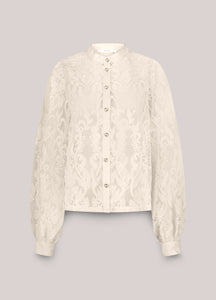Summum Lace Blouse in Ivory