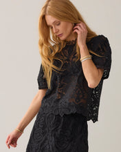 Load image into Gallery viewer, Summum Top in Lace Top in Black
