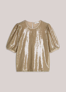 Summum Top in Sequin Fabric