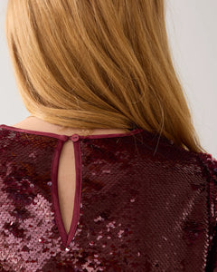 Summum Top in Sequin Fabric
