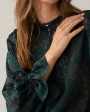 Load image into Gallery viewer, Summum Burnout Top with Ruffles
