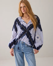 Load image into Gallery viewer, Summum Tie-dye top in cotton voile
