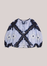 Load image into Gallery viewer, Summum Tie-dye top in cotton voile
