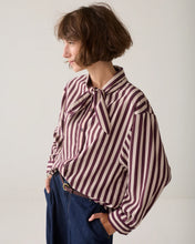 Load image into Gallery viewer, Summum Striped Ecovero Blouse

