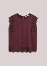 Load image into Gallery viewer, Summum Sleeveless Top with Lace
