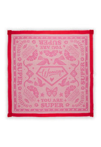 Codello Superwomen Scarf in Pink