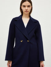 Load image into Gallery viewer, Marella Marna Coat in Midnight Blue
